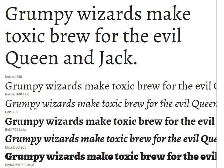 22+ Google Fonts for Designers and Developers