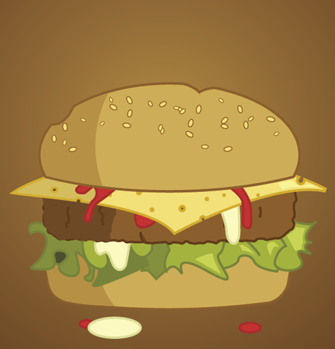 Awesome and Delicious Burger Design