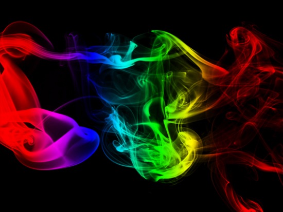 Creation of Colorful Smoke Effect with Photoshop