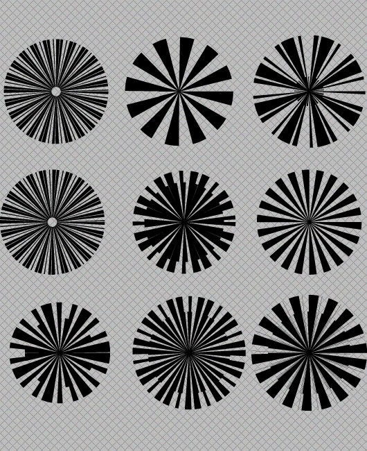 Free Star Burst Vector & Photoshop Brush Designs