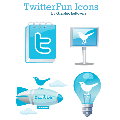 Beautiful Twitter Fun Icons Free
