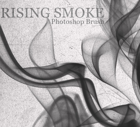 Beautiful Rising Smoke Photoshop Brush Free