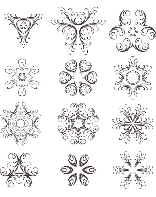 Beautiful Spectacular Creative Vector Elements Set Free