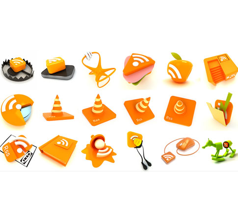 1500+ Awesome RSS Feed Icon Collection Free