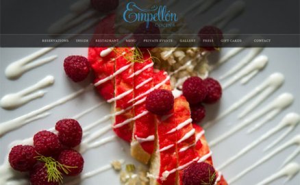 Free Nice Cafe & Restaurant Website Designs