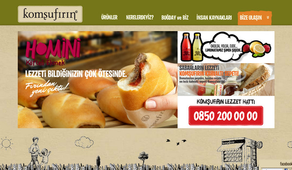 Beautiful Food Related Website Designs Free