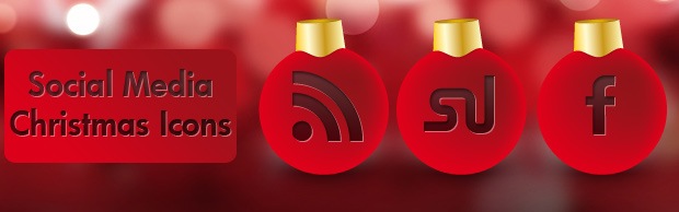 Beautiful Social Media Christmas Icon Designs