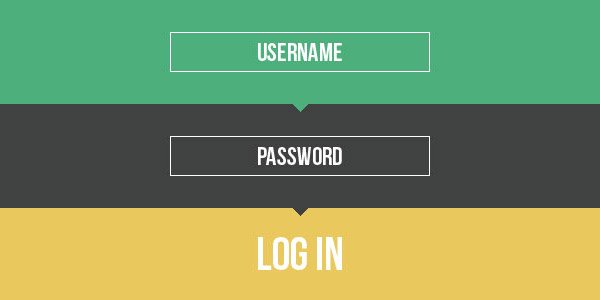 The Latest & Most Innovative Login Forms for Websites & Apps