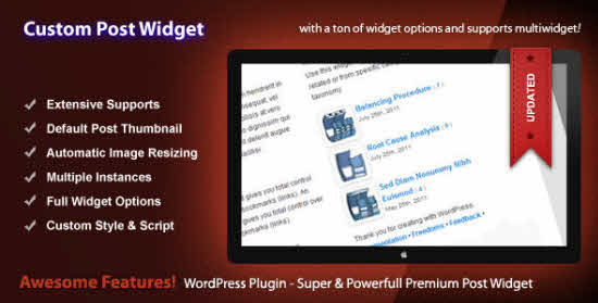 9+ Useful WordPress Recent Post Widgets