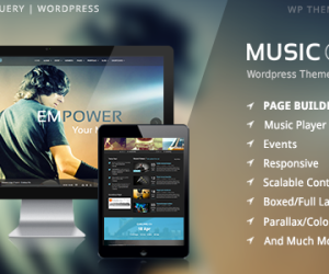 24+ Fresh and Clean Entertainment WordPress Themes