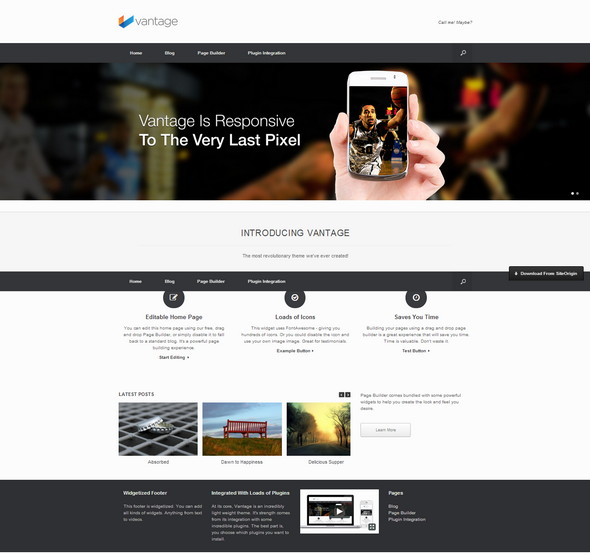 69+ Awesome Free and Premium Business WordPress Templates