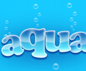 How to Create Aqua Wallpaper in Photoshop?