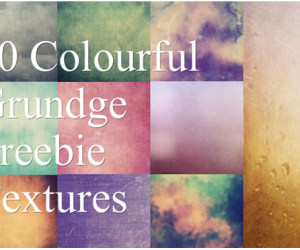 Colouful grunge Textures