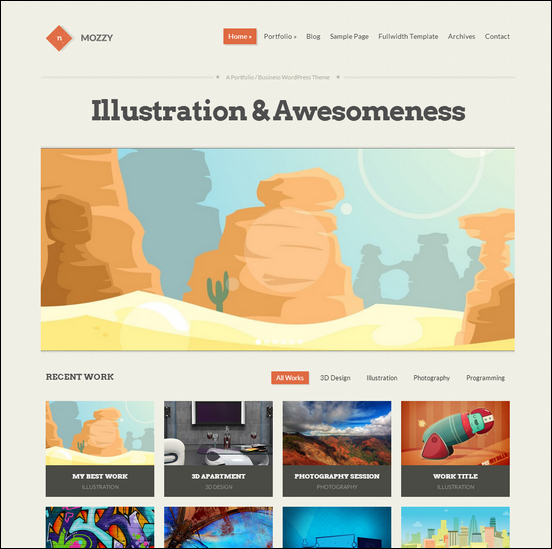 WordPress Portfolio Themes