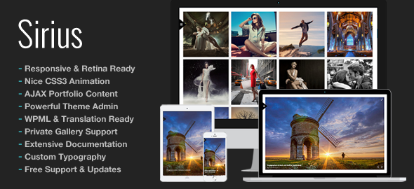 Full Screen WordPress Multi-Purpose Themes 2014