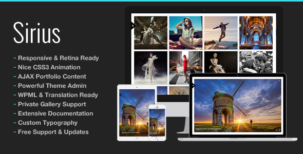 Full Screen WordPress Multi-Purpose Themes 2014