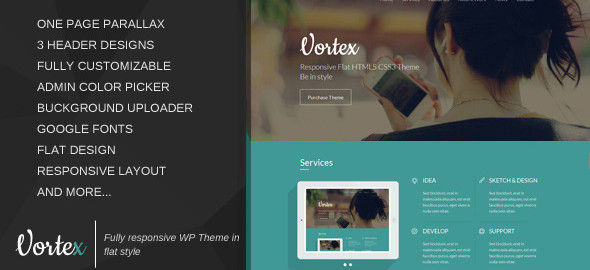 WordPress Flat Themes